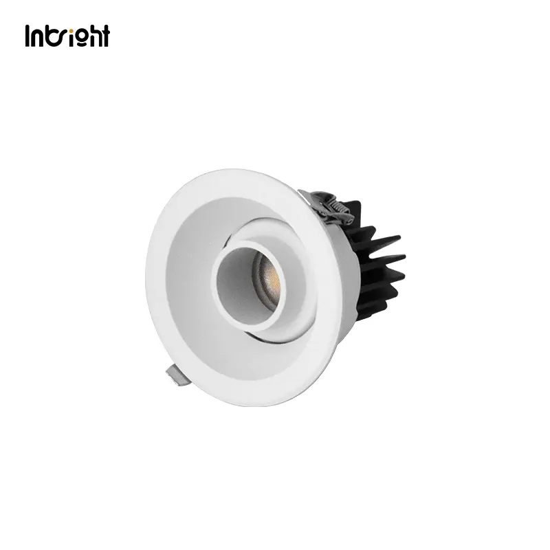 Anti-Glare Dimmable Recessed COB LED Downlight 8W IP65