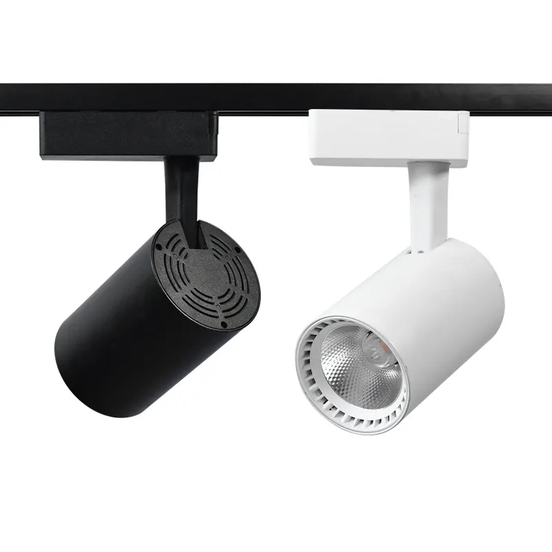 Aluminum Lighting Track Rail 100-265V 2-Wire