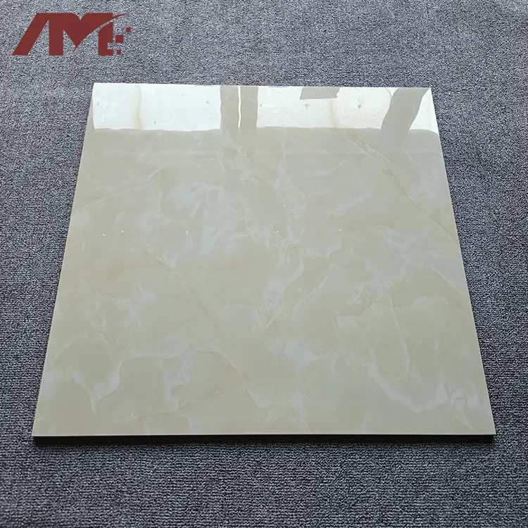 Stone-Look Polished Porcelain Outdoor Tile 600x600mm