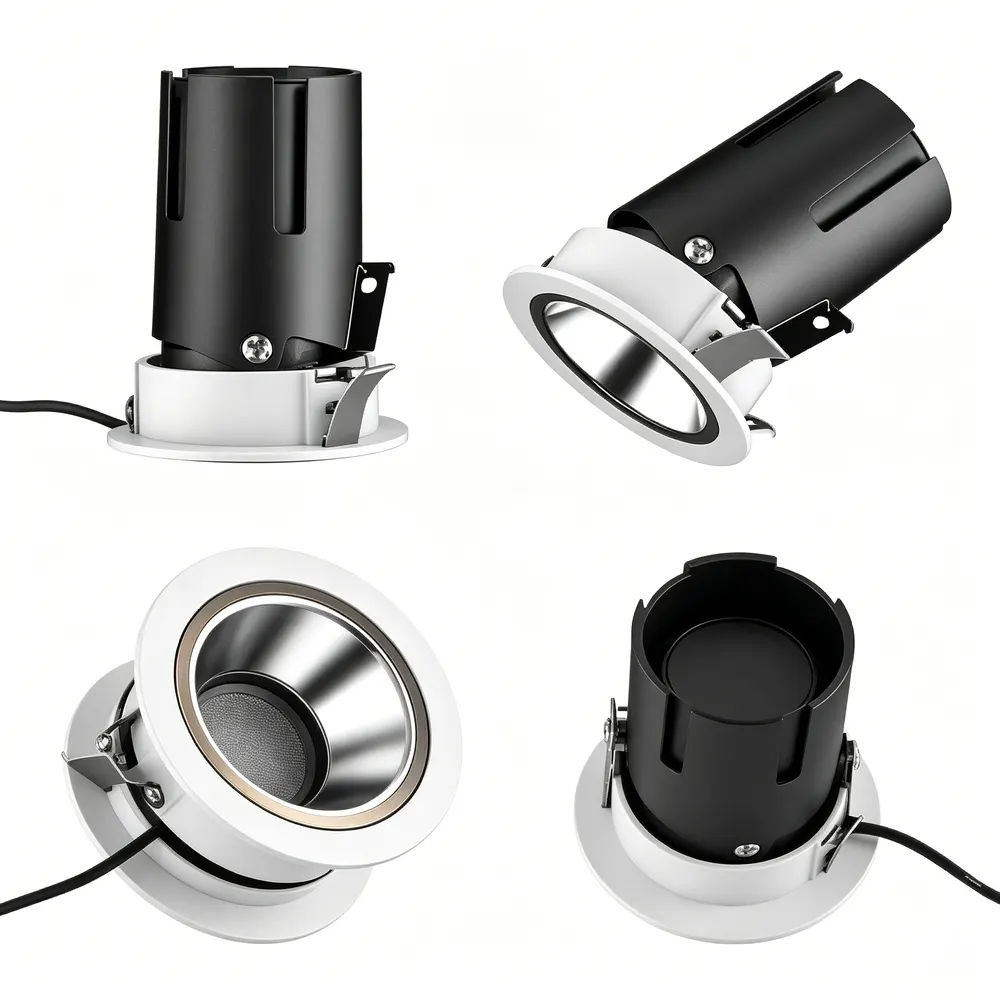 Anti-Glare Rotatable Recessed LED Downlight