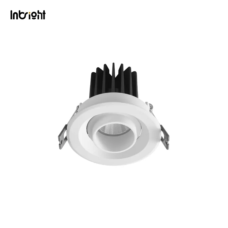 Recessed Round Aluminum COB LED Downlight 8-25W