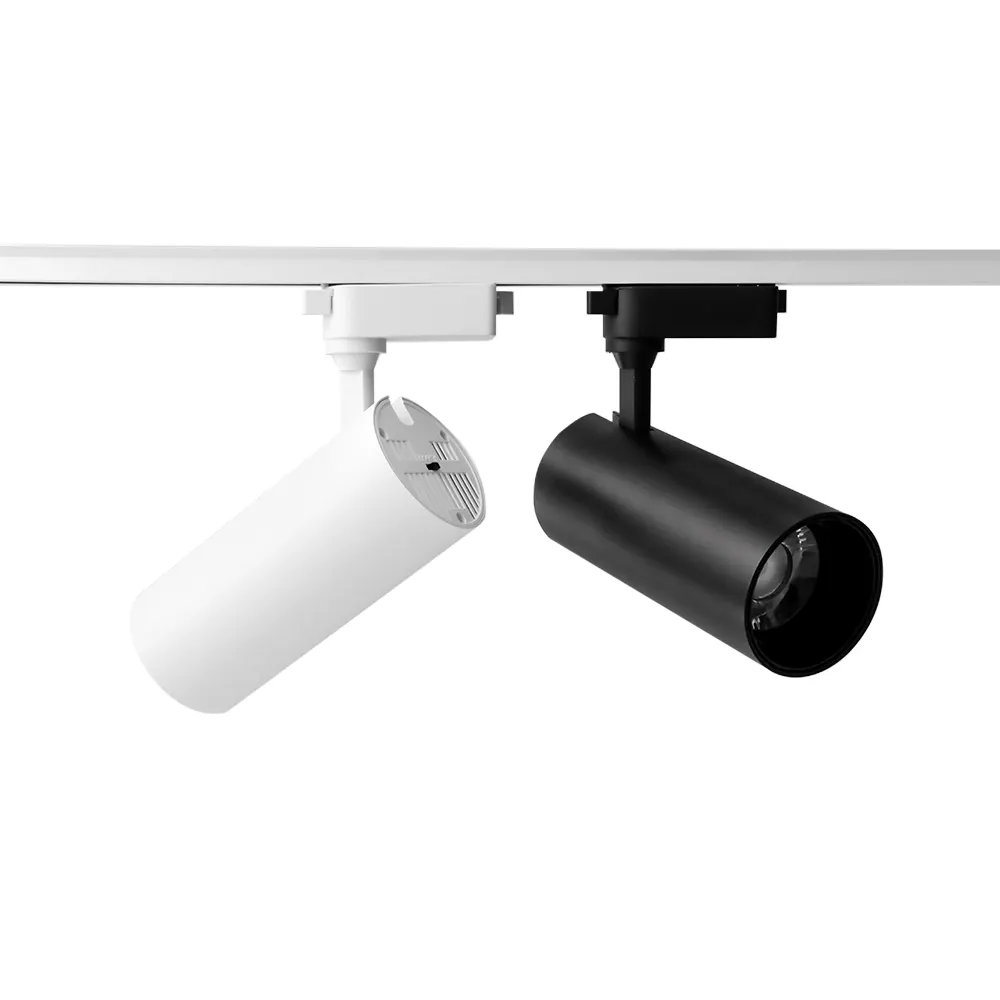 Surface-Mounted Aluminum COB LED Track Spotlight 12-35W