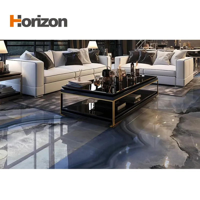Glossy Sintered Stone Slab 1600x3200mm 2.5mm Thick